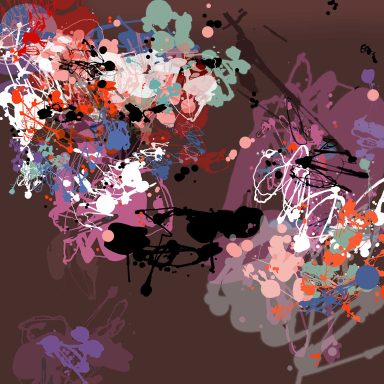 Dripping numérique, 2013 ( panneau)